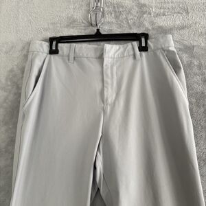 Adidas adiPure Mens Golf Pants 34x32 Gray Performance Stretch Athletic